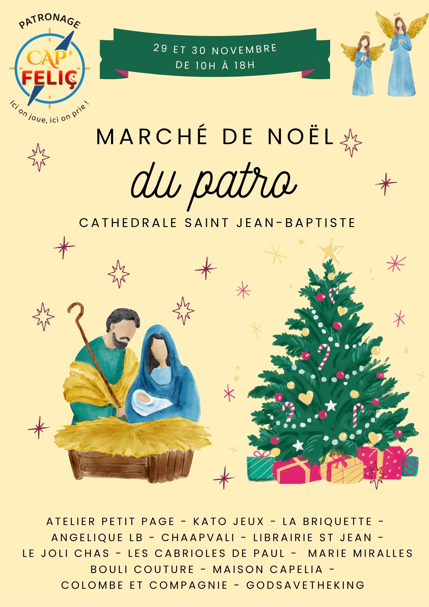 marché de noël du patro